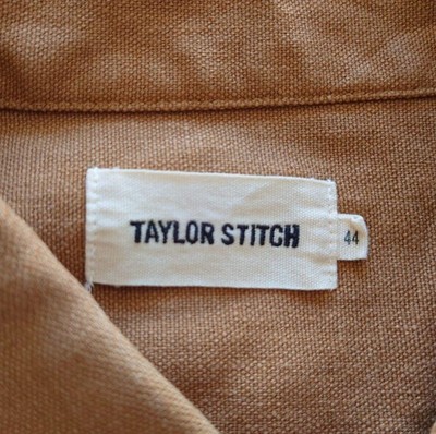 XL Brown Boss Duck Shop Shirt by Taylor Stitch, Size 44 | eBay