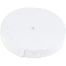 Elastic Spool White Sewing Elastic Band Stretchy Waistband, 20.88 Yards 1" Wide