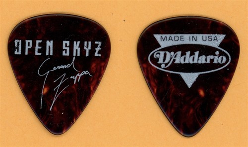 Open Skyz Gerard Zappa Vintage Guitar Pick - 1993 Tour - Valentine