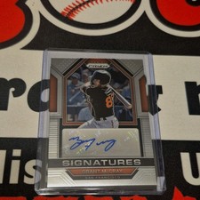 Panini 2023 Prizm Baseball Signatures Grant McCray San Francisco Autograph
