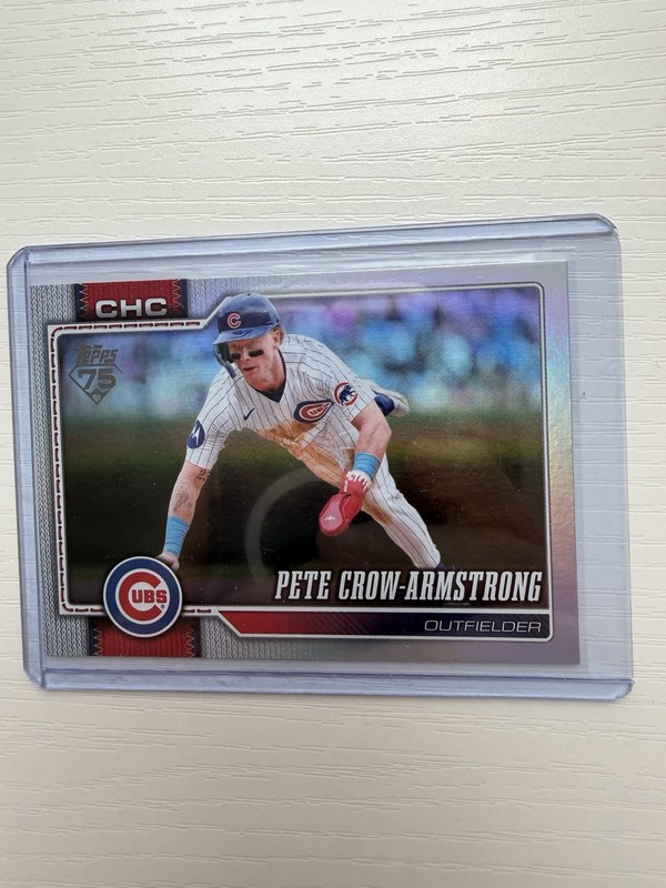 2026 Topps Series 1 Pete Crow-Armstrong Rainbow Foil 🔥🔥🔥🔥