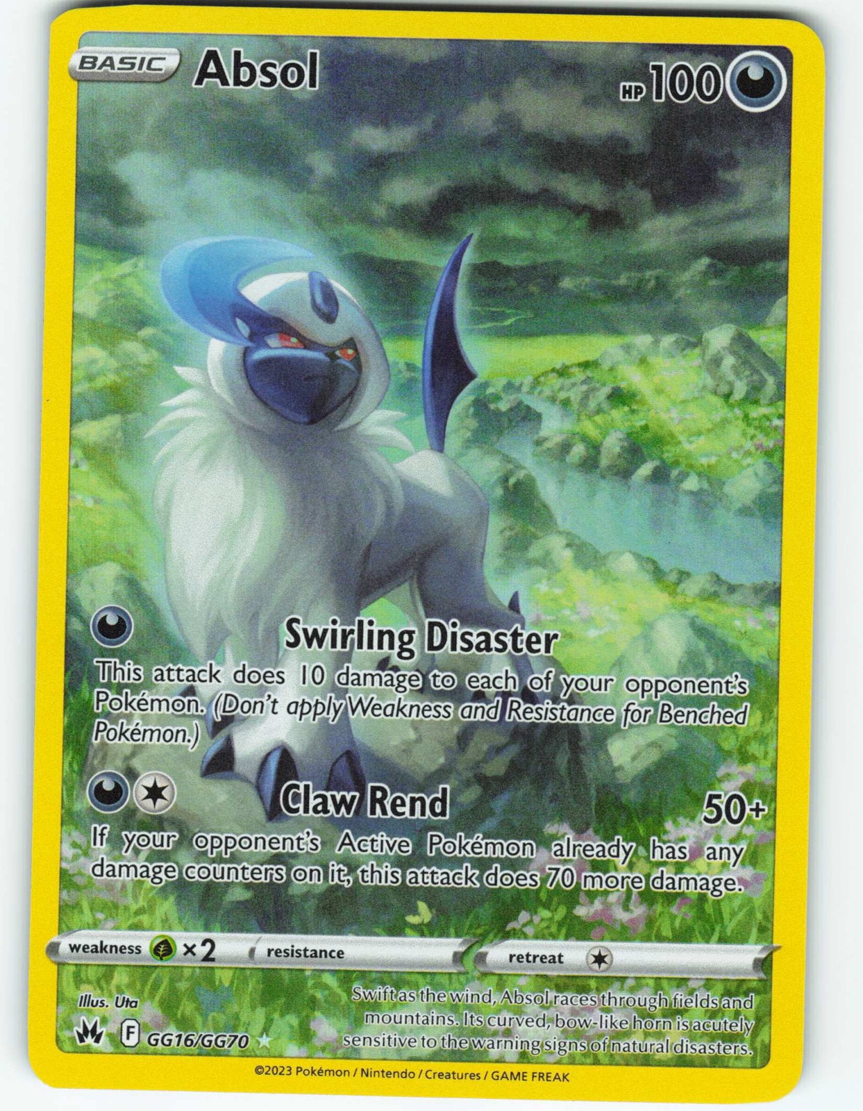 Absol - GG16/GG70 Crown Zenith - Pokémon TCG - 2023