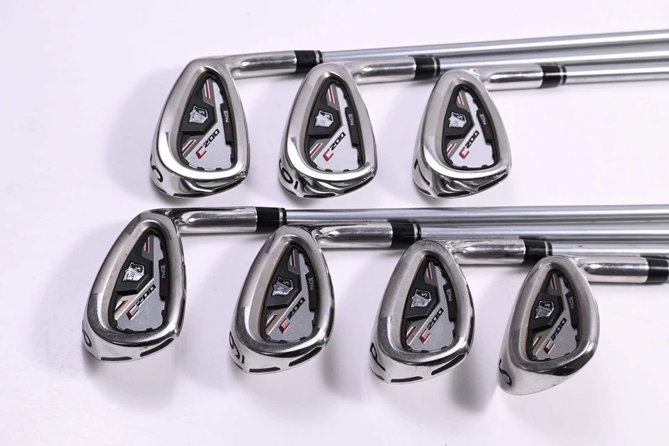 Wilson C200 Irons / 5-PW+SW / Senior Flex Aldila Rogue Pro 0.1.2 65 Shafts - Image 2 of 4
