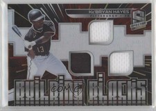 2021 Spectra Building Blocks Materials Hyper Prizm 29/75 Ke'Bryan Hayes 17ka