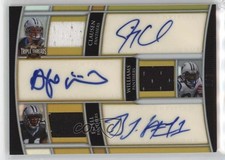 2010 Topps Triple Threads Gold 8/9 Jimmy Clausen DeAngelo Williams Auto 0qo1
