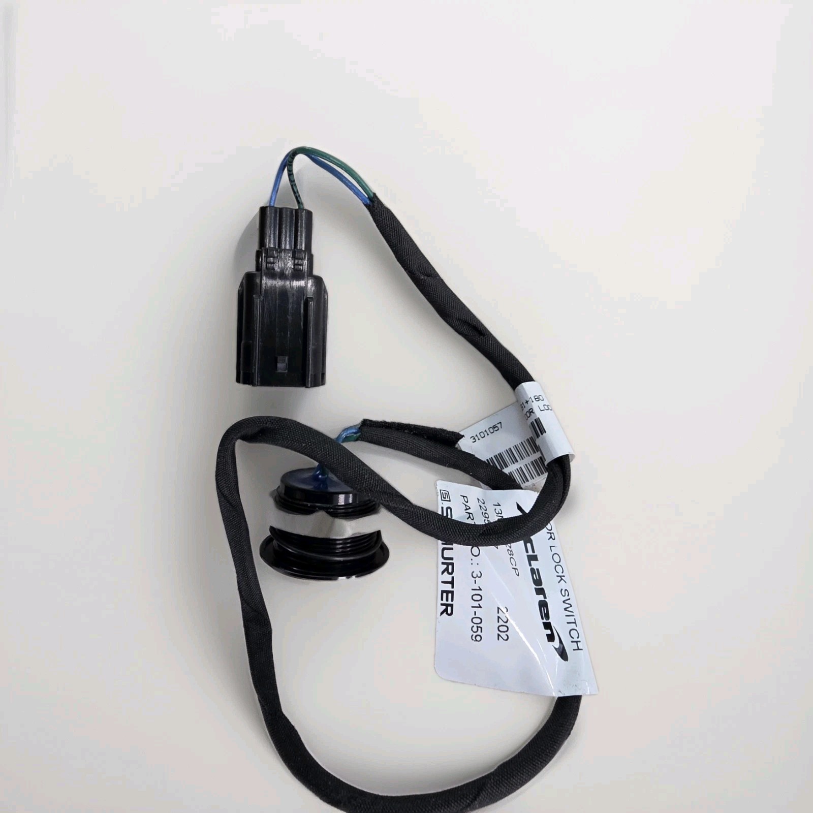 17- 23 720 McLaren 13MA028CP Left Quarter Door Lock Switch Genuine