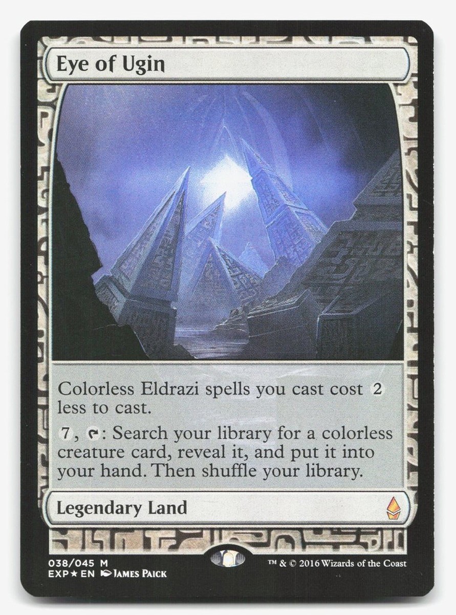MTG ウギンの目 Eye of Ugin foil expedition Eye of Ugin FOIL - Zendikar Expeditions - MTG Magic the Gathering