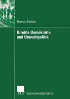 Direkte Demokratie Und Umweltpolitik Thomas Gebhart