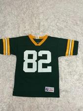 Logo 7 Vintage Green Bay Packer Kids Jersey Size M 10/12 New Without Tags