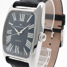 NEAR MINT HAMILTON American Classic Boulton H135190 Manual Black Men's Watch