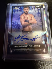 2024 Topps Chrome UFC Signatures Mateusz Gamrot Autograph #FNA-MGA