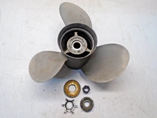 K3 Aluminum 14" X 19P Mercury Black Max Propeller Prop 48-78120-19 w/ Hub Kit