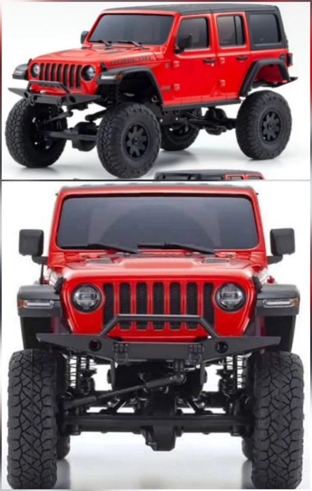 (1/27 Body 120mm wheelbase) MX-01 JeepⓇ WRANGLER Rubicon Firecracker Red MXB01R - Image 2 of 4