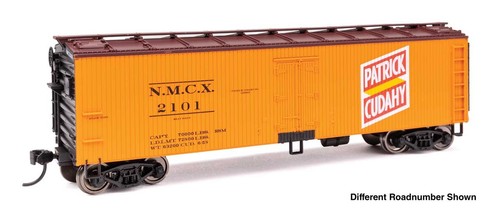 Coche de carga refrigerado de madera Walthers Mainline HO 41320 Patrick Cudahy NMCX #2199 40' | Condition: New