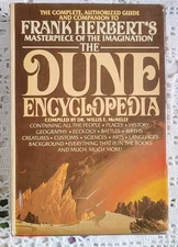 DUNE ENCYCLOPEDIA Dr Willis McNeily 1984 Book Club Ed Berkley Pub HCDJ RARE VNTG