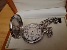 Colibri Of London Pocket Watch With Wooden Box