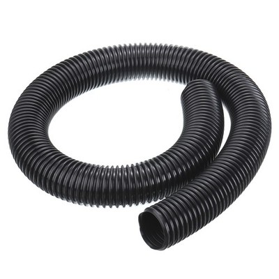 EVA Flexible Vacuum Cleaner Hose, 45 mm OD 1M Length Dust Collection Hose Black
