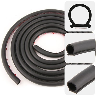 Universal Gummi Dichtung Auto Tür Camping Fenster Dichtband D-Typ | 10mm x 3m