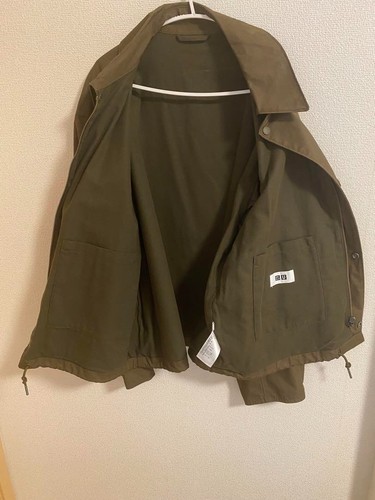 Uniqlo U Lemaire Utility Short Blouson Olive JP L (US M) 452170 - Picture 3 of 6