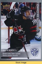 2023 Upper Deck All-Sports Game Dated Moments Connor Bedard #1 Rookie RC READ