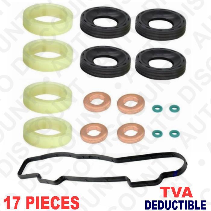 Kit joint injecteur 1.6 HDi bague et joint cache culbuteur Ford Peugeot