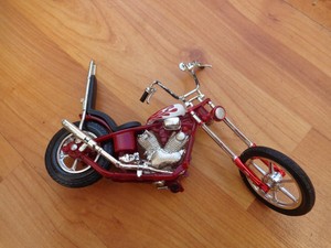 hot wheels chopper bike