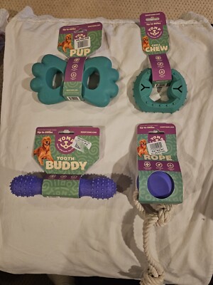 4 Yomp Dog Toys For Medium To Large Dogs