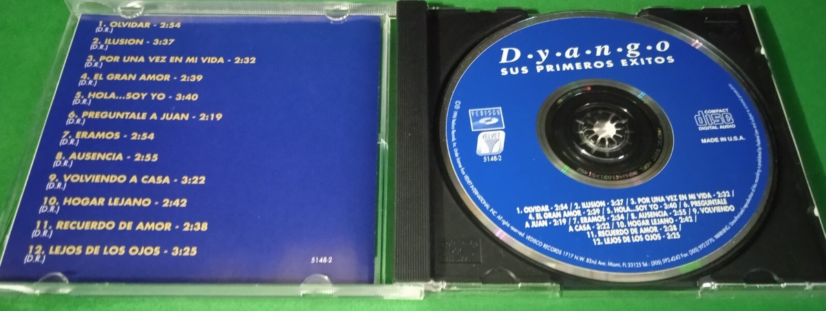 Sus Primeros Exitos by Dyango (CD, Jul-1996, Velvet) for sale