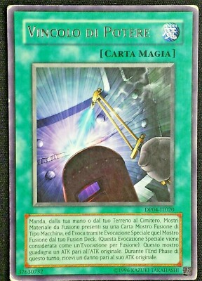 Seltene POWERBINDUNG auf Italienisch - Power Bond (VG) DP04-IT020 YUGIOH