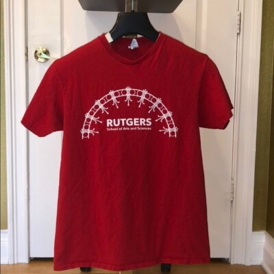 Rutgers School of Arts & Sciences T Shirt Tee Medium 