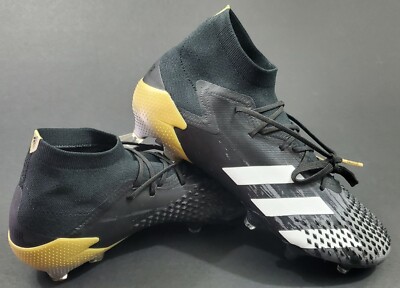 Adidas Predator Mutador 20.1 FG, Core Black/White/Gold Metallic