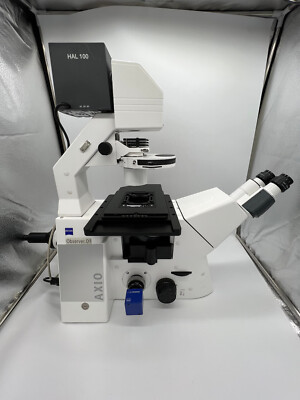 Zeiss AXIO Observer D1 Inverted Microscope with Phase and Fluorescence