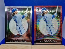 Bo Bichette 2020 Panini Chronicles Titan Baseball Red Wave RC 165/199, & Base RC