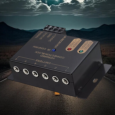 Infrared Remote Control Repeater Hidden IR Extender Emitter Receiver System Kit
