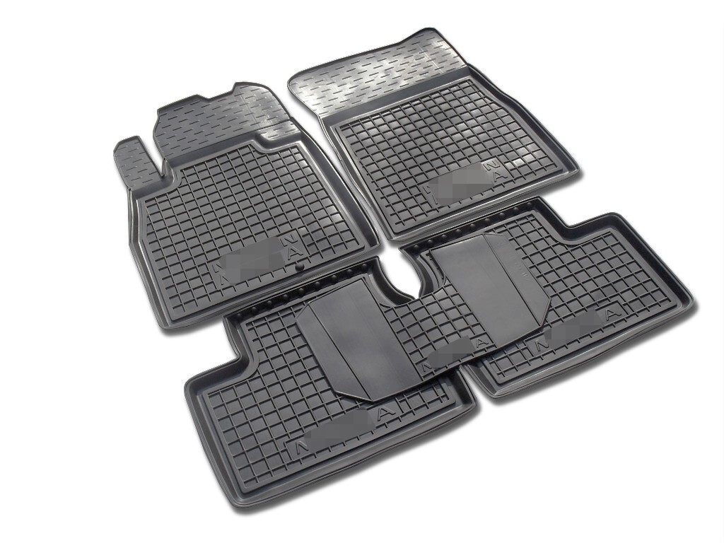 Fully Tailored Rubber Set Car Floor Mats Carpet for NISSAN MICRA 2011