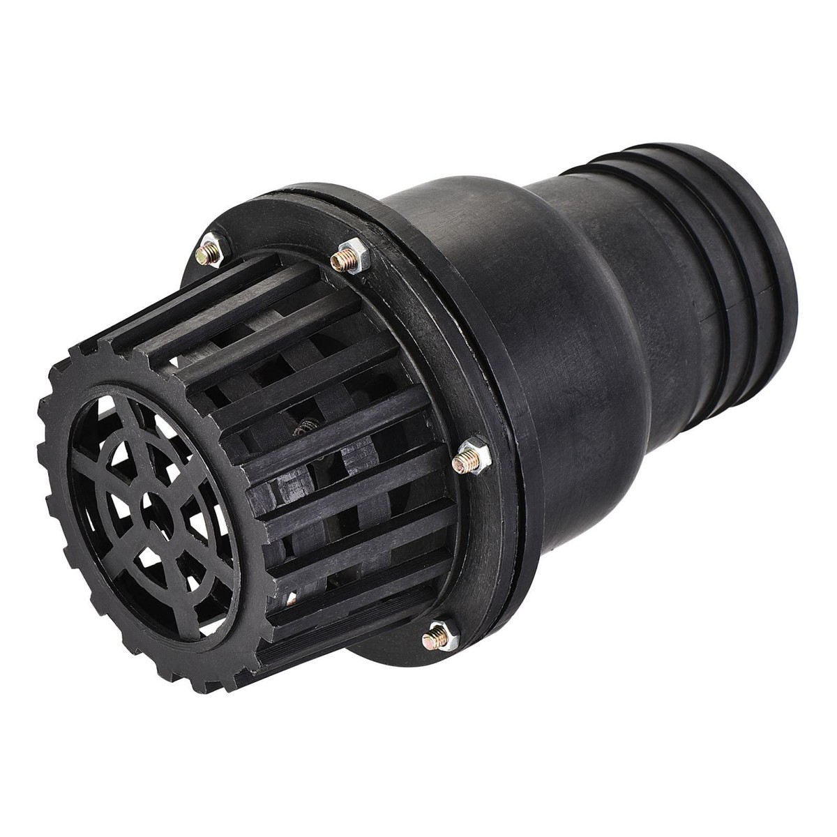 Foot Valve, 73.2mm Barb Filter Strainer Check Valve for Well