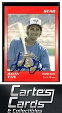 Julian Yan 1989 Star #118 Dunedin Blue Jays TTM/IP Signed Autograph