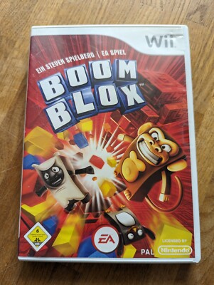 Boom Blox, Nintendo Wii Spiel, 2008, gebraucht