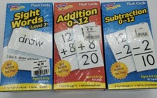 Flash Cards Addition, Subtraction and Sight Words B88