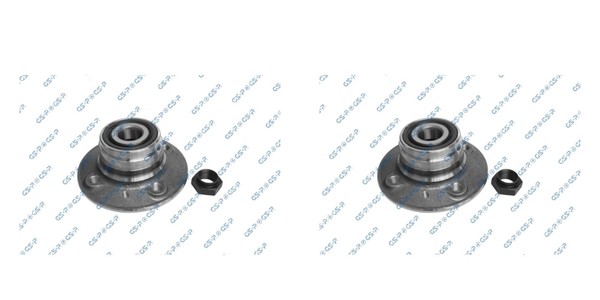 GSP 2X Radnabe Radlagersatz Hinterachse FüR Renault Laguna I B56 556-image