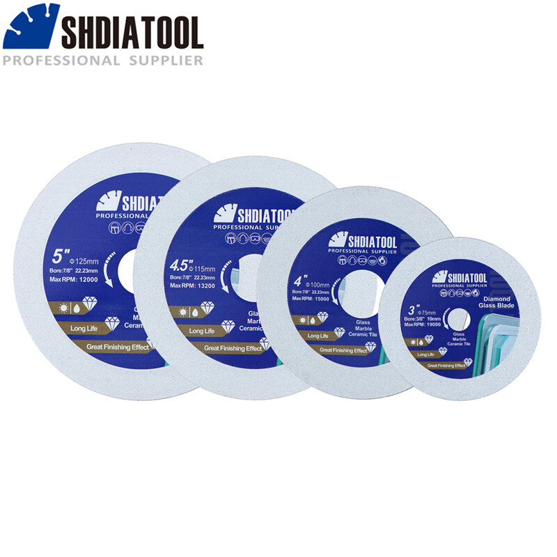 Indestructible Disc 5-Pack – 4 Inch Glass Cutting Disc For Angle Grinder, 7/8” & 5/8” Arbor, Ultra-Thin Blade - View #5