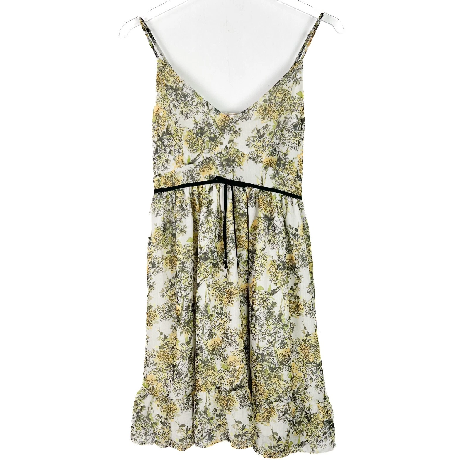 UNDERCOVER Mini abito floreale nuovo con etichette Secret Mission Super Natural Benazir taglia XS NUOVO