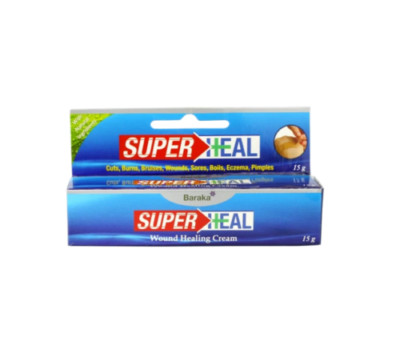 SuperHeal Wound Healing Cream for Skin Relief Sores Boils Eczema Burns Cuts