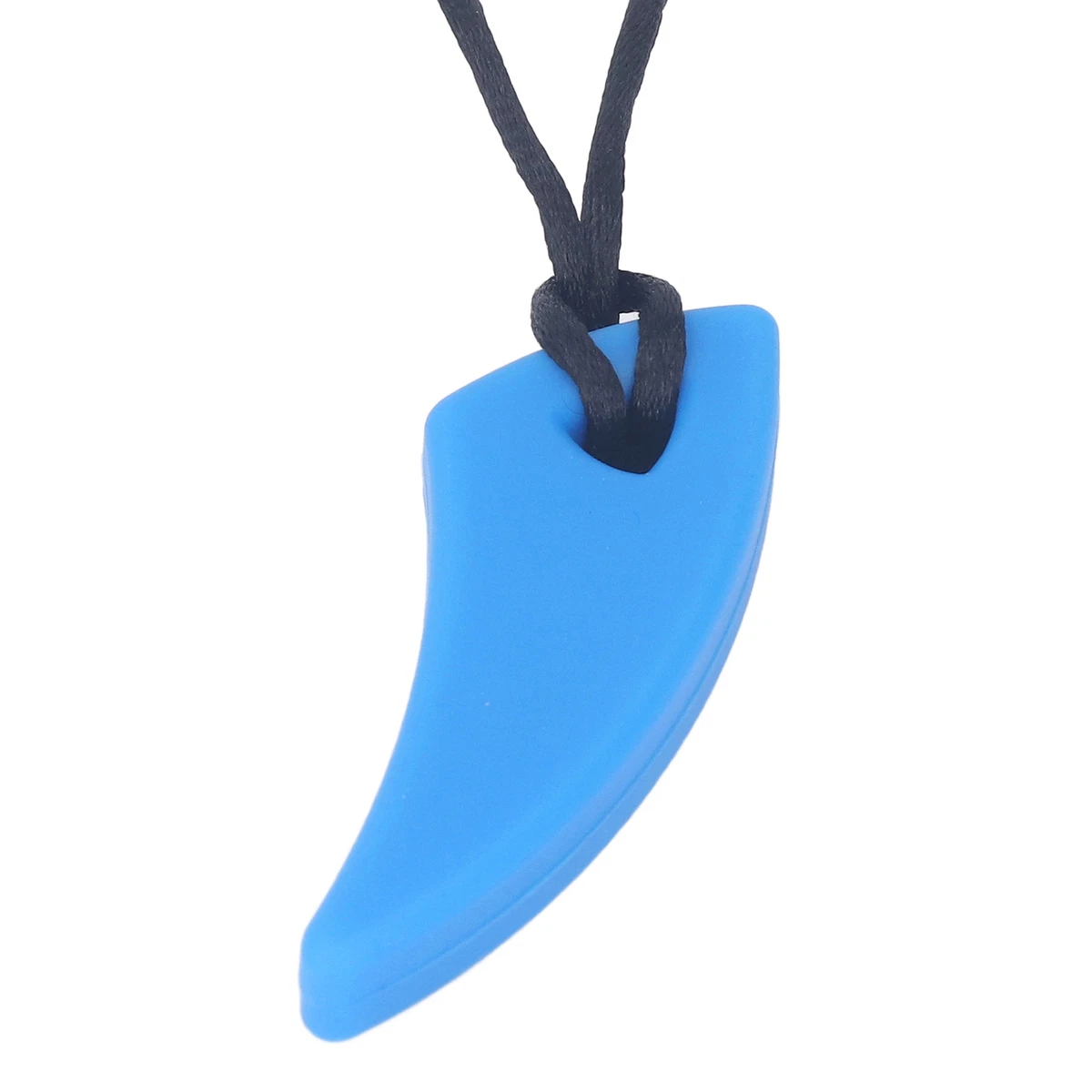 Chewable Jewellery - Raindrop Necklace (Blue) - Sue Larkey