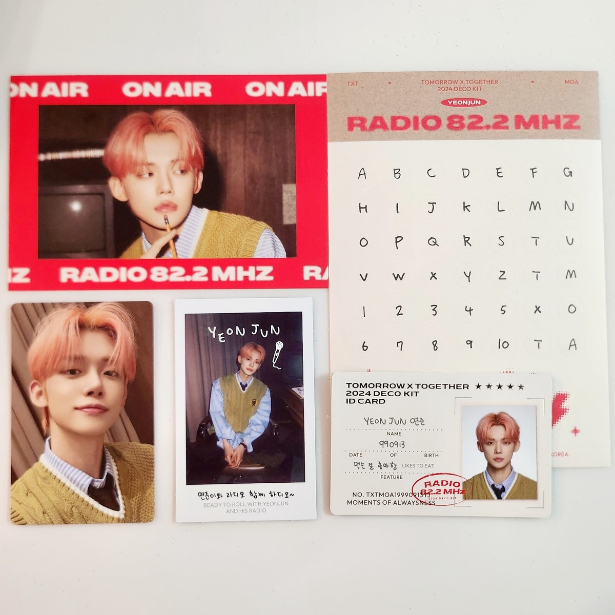 TXT - 2024 DECO KIT POB PHOTOCARD, MEMBER SET (1pc+Instant photo+