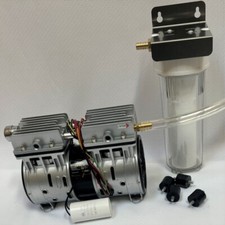 VIOT Vacuum Pump Kit: Dust Filter Workshop CNC Table Chuck Woodturning Workshop