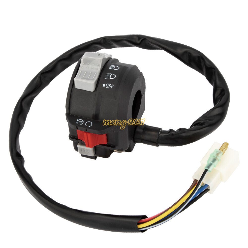Left Handlebar Start Switch Headlight for Yamaha Grizzly 660