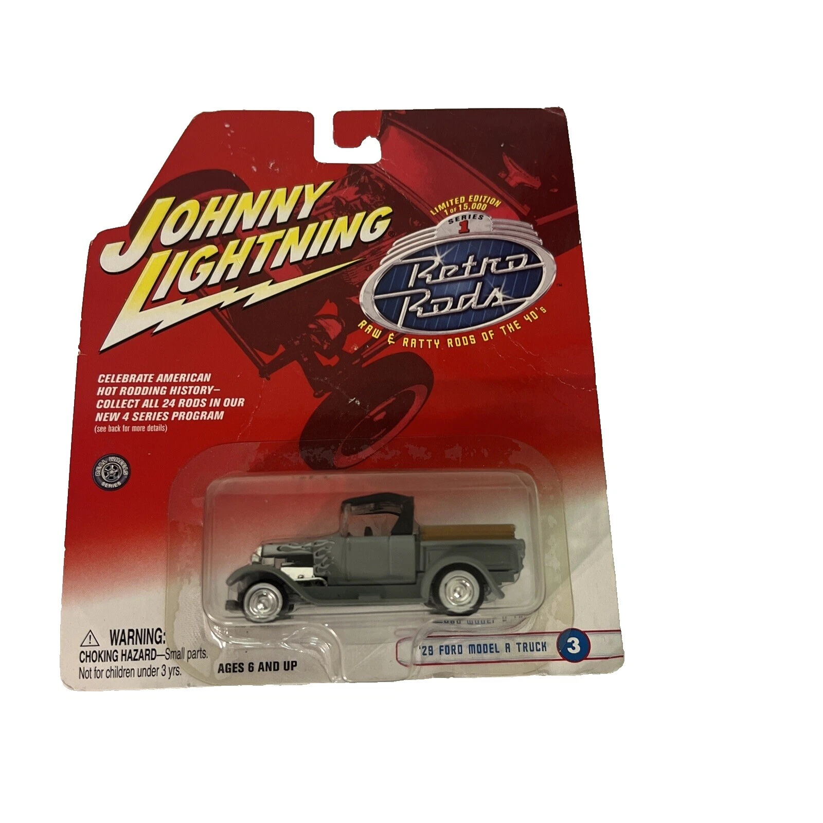 Escala 1:64 Ford Johnny Lightning Vintage fabricación Diecast coches, camiones y camionetas