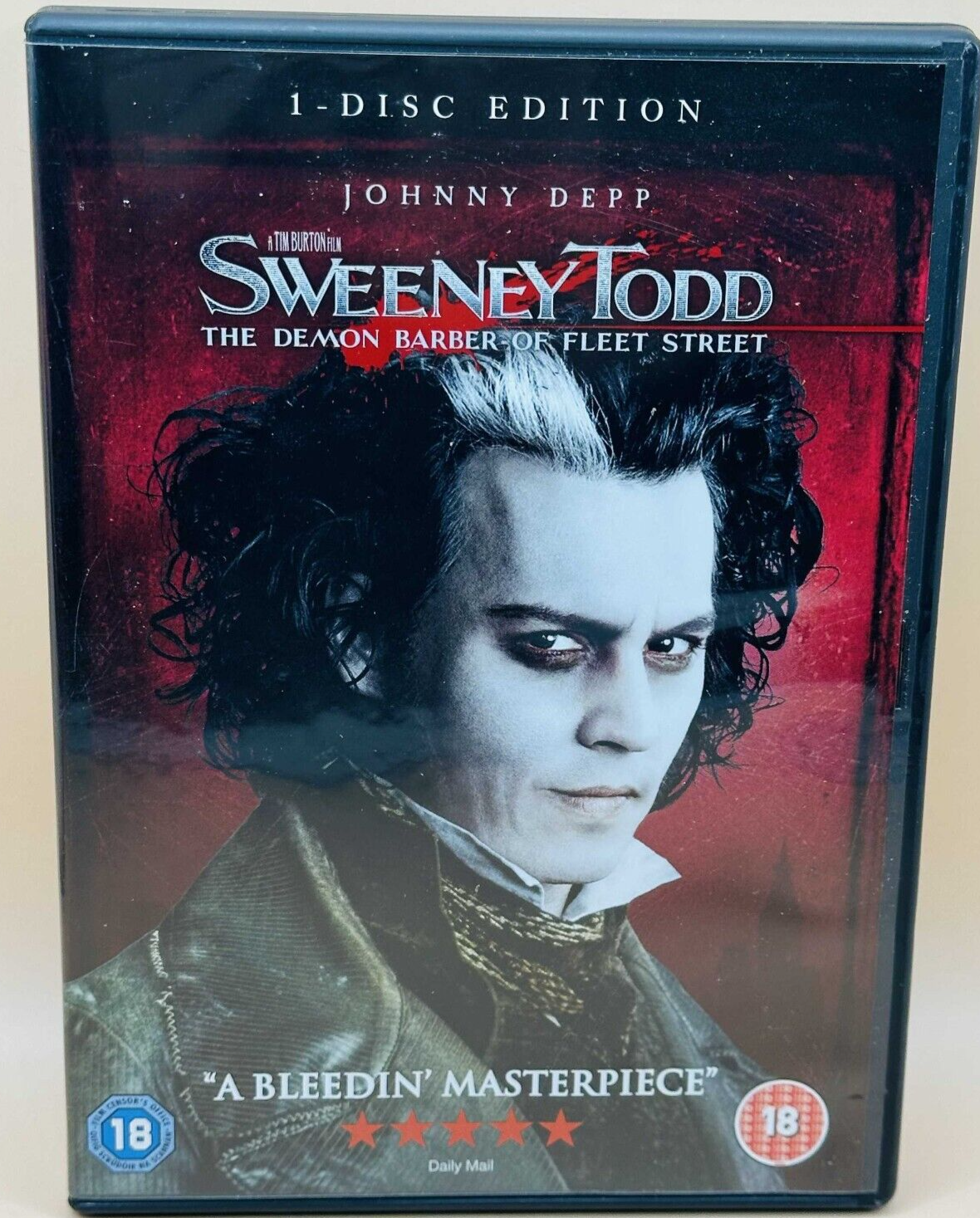 Sweeney Todd - The Demon Barber Of Fleet Street DVD