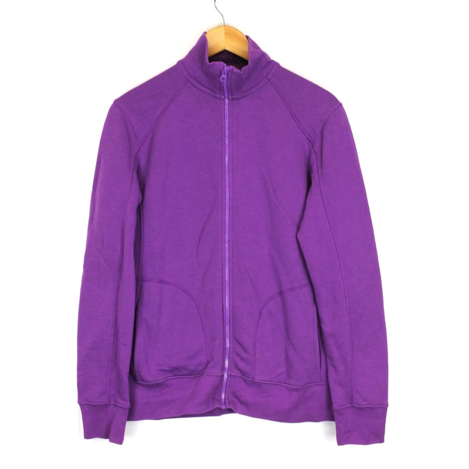 Pull femme Engelbert Strauss taille XL coton polyester full zip violet - Photo 1/4